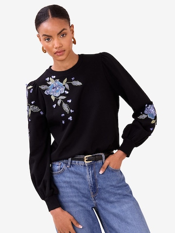 Lipsy Свитшот в Черный: спереди