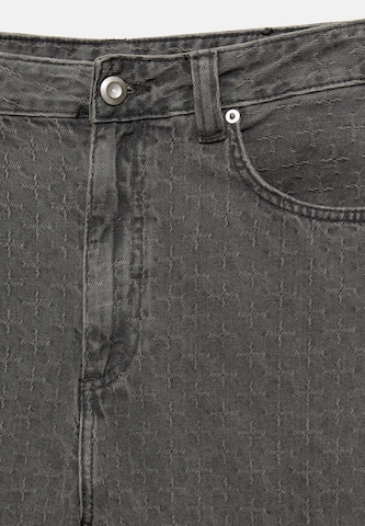 Pull&Bear Barrel Džíny – černá