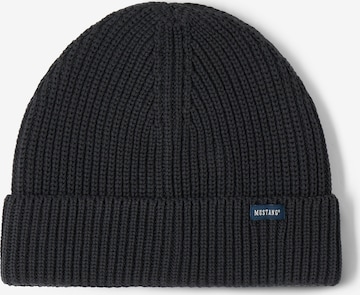MUSTANG Beanie in Grey: front