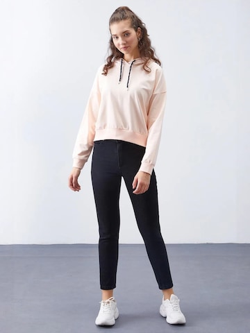 Tommy LifeSweater majica 'Sweatshirts' - roza boja