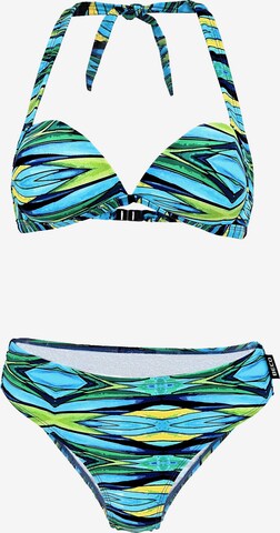 BECO the world of aquasports Bikini 'Blue Lagoon' in Blau: predná strana