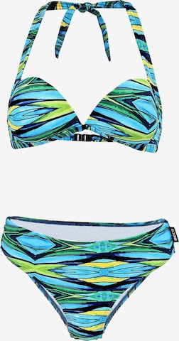 BECO the world of aquasports Bikini 'Blue Lagoon' in Blue: front