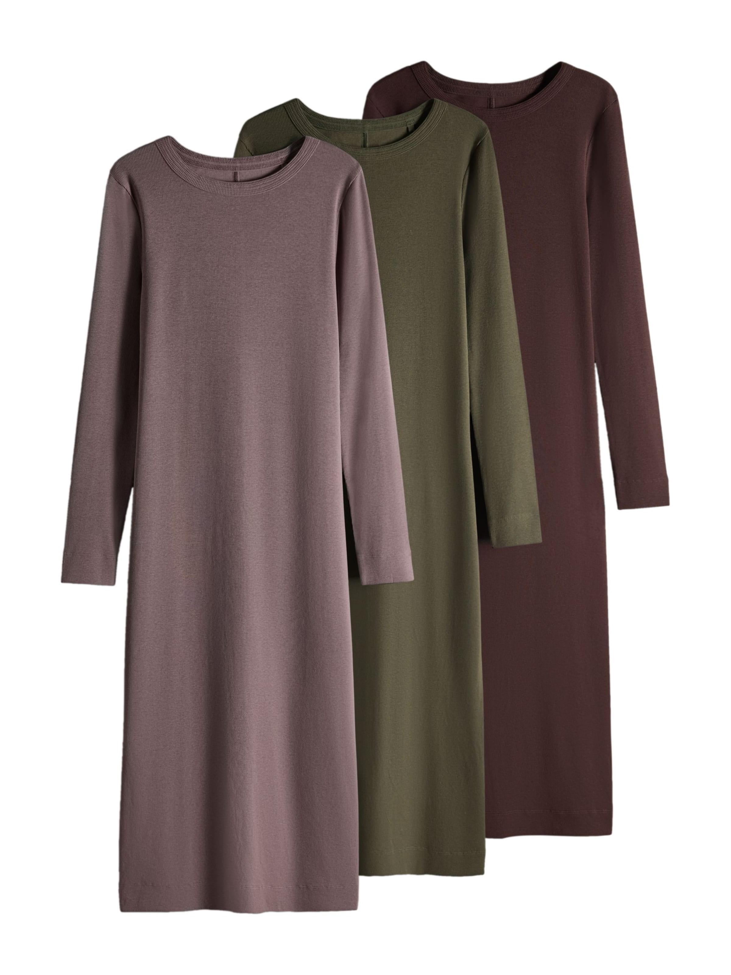 The Set Kjole i brun: forside