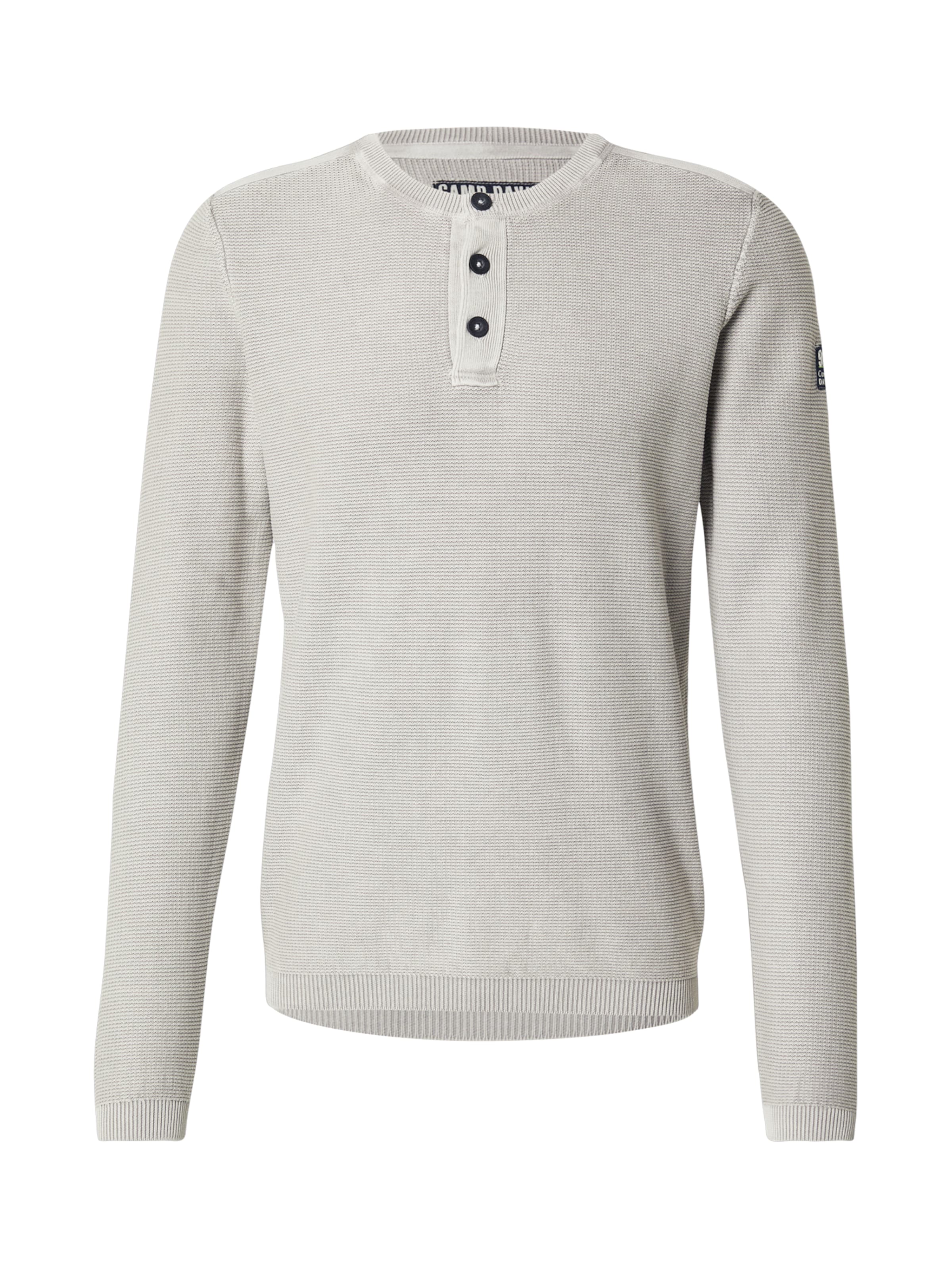 CAMP DAVID - Pullover em cinzento: frente