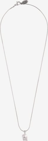 Fräulein Wunder Necklace 'Elefant' in Silver: front