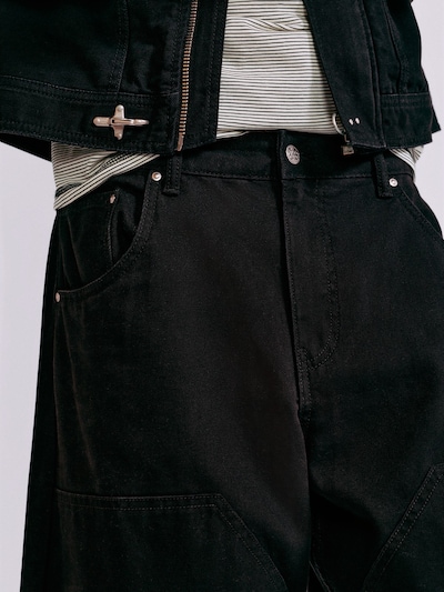 Pull&Bear Kavbojke v velikosti 38  | črna barva, Prikaz izdelka