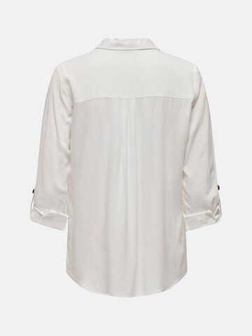 Chemisier 'ONLY ONLYASMIN SHIRT L/S WVN NOOS CAMICIA' ONLY en blanc