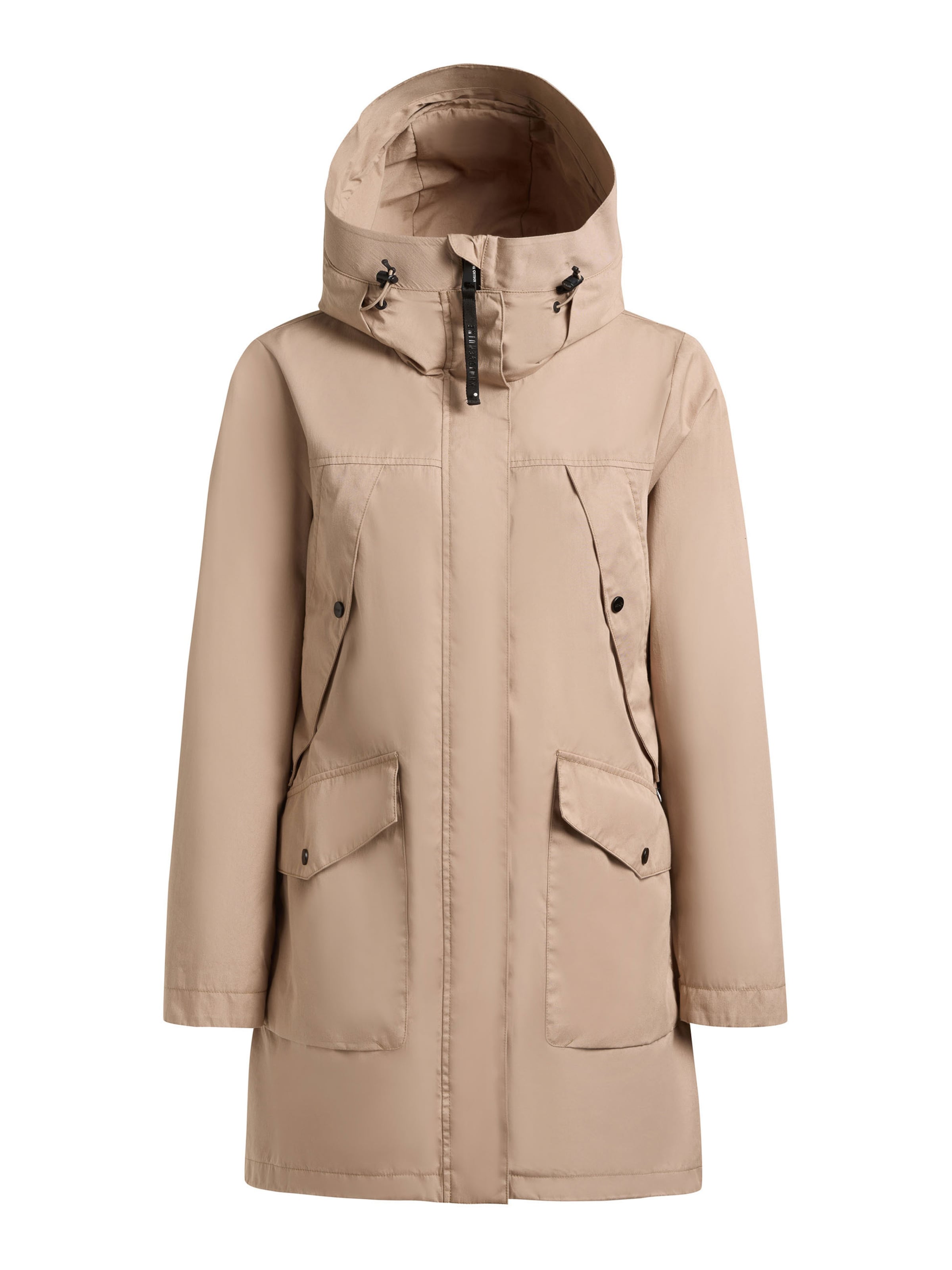 khujo Between-seasons coat 'AGEV' in Beige: front