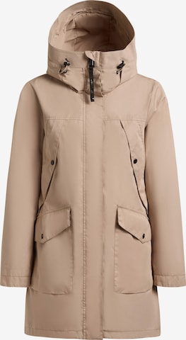 khujo Between-seasons coat 'AGEV' in Beige: front