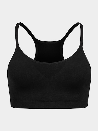 Erlich Textil Sport Bralette ' Lula ' in schwarz, Produktansicht