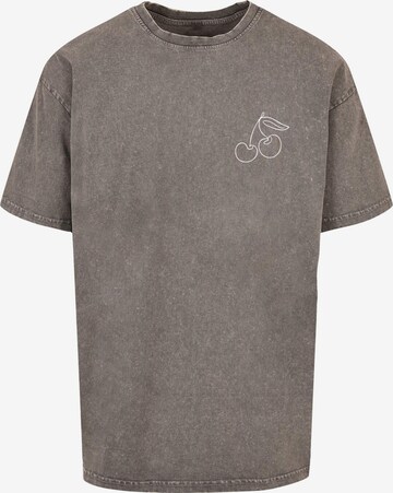 T-Shirt 'Cherry' Merchcode en gris : devant