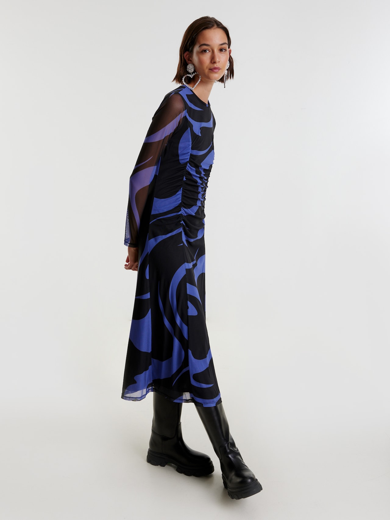 EDITED Produkte Kleid 'Calla' blau