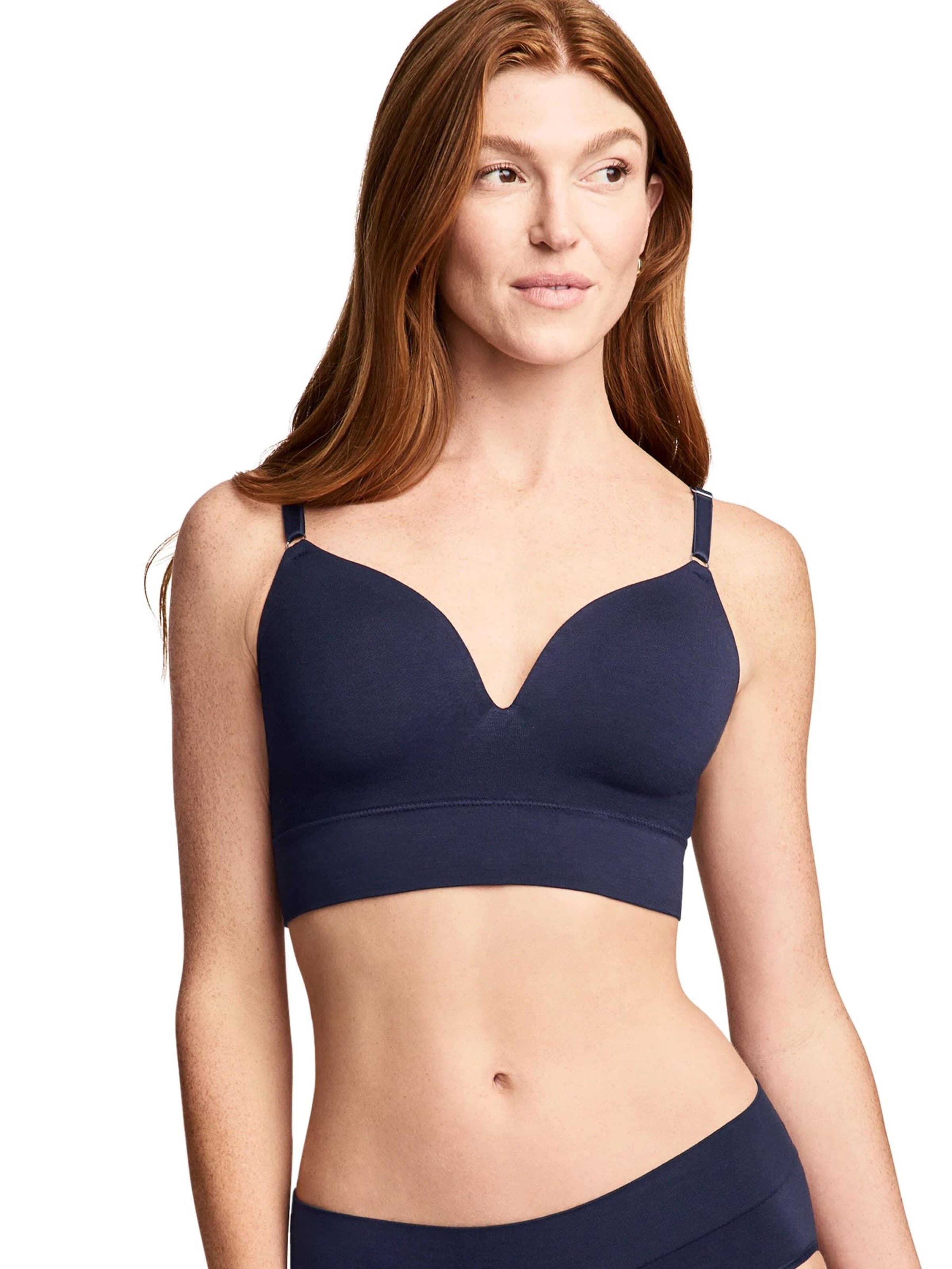 JOCKEY Bralette Sports Bra 'Seamfree™ Comfort Bralette' in Blue: front