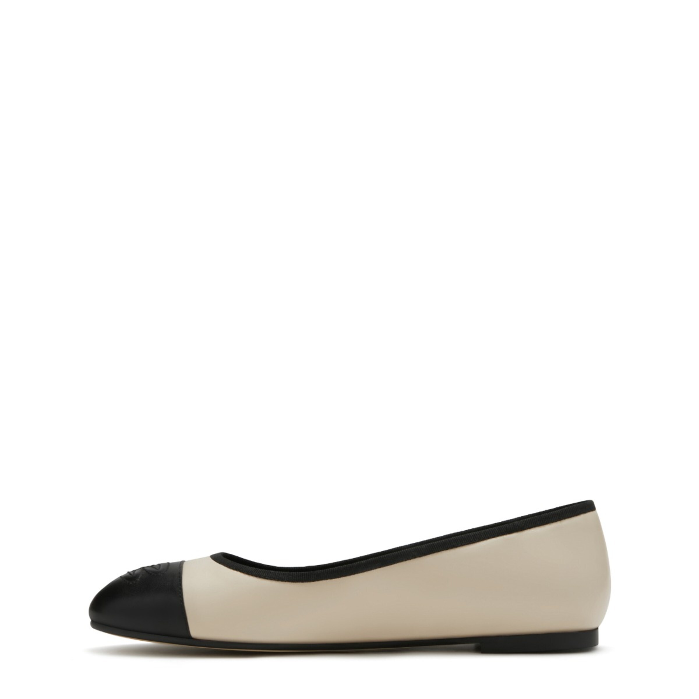 Isabel Bernard Ballerina in Beige: Vorderseite