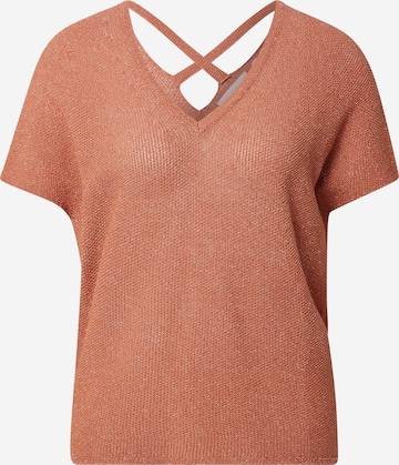 Rich & Royal Sweater in Orange: front