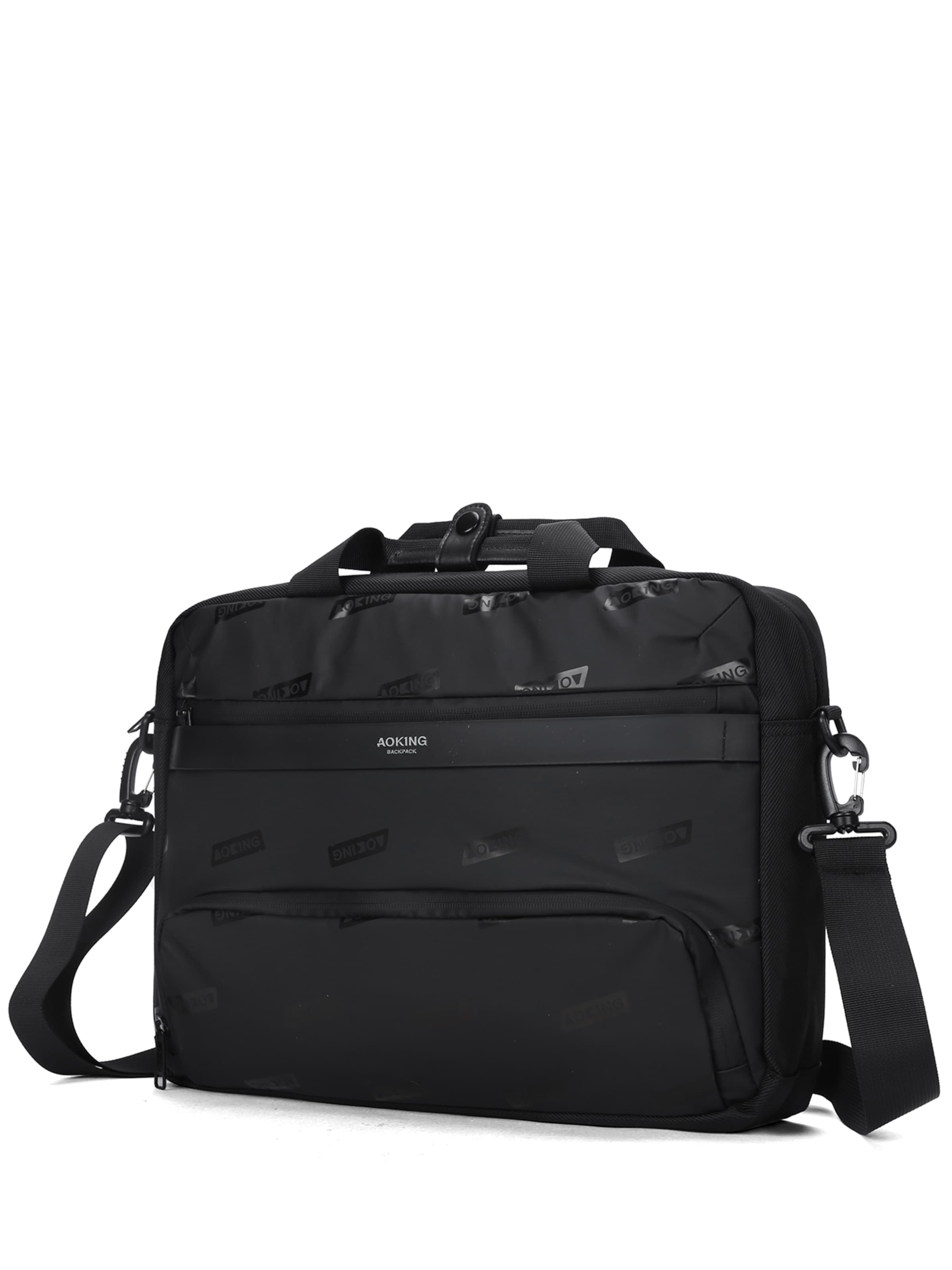 Aoking Aktentas in Zwart: voorkant