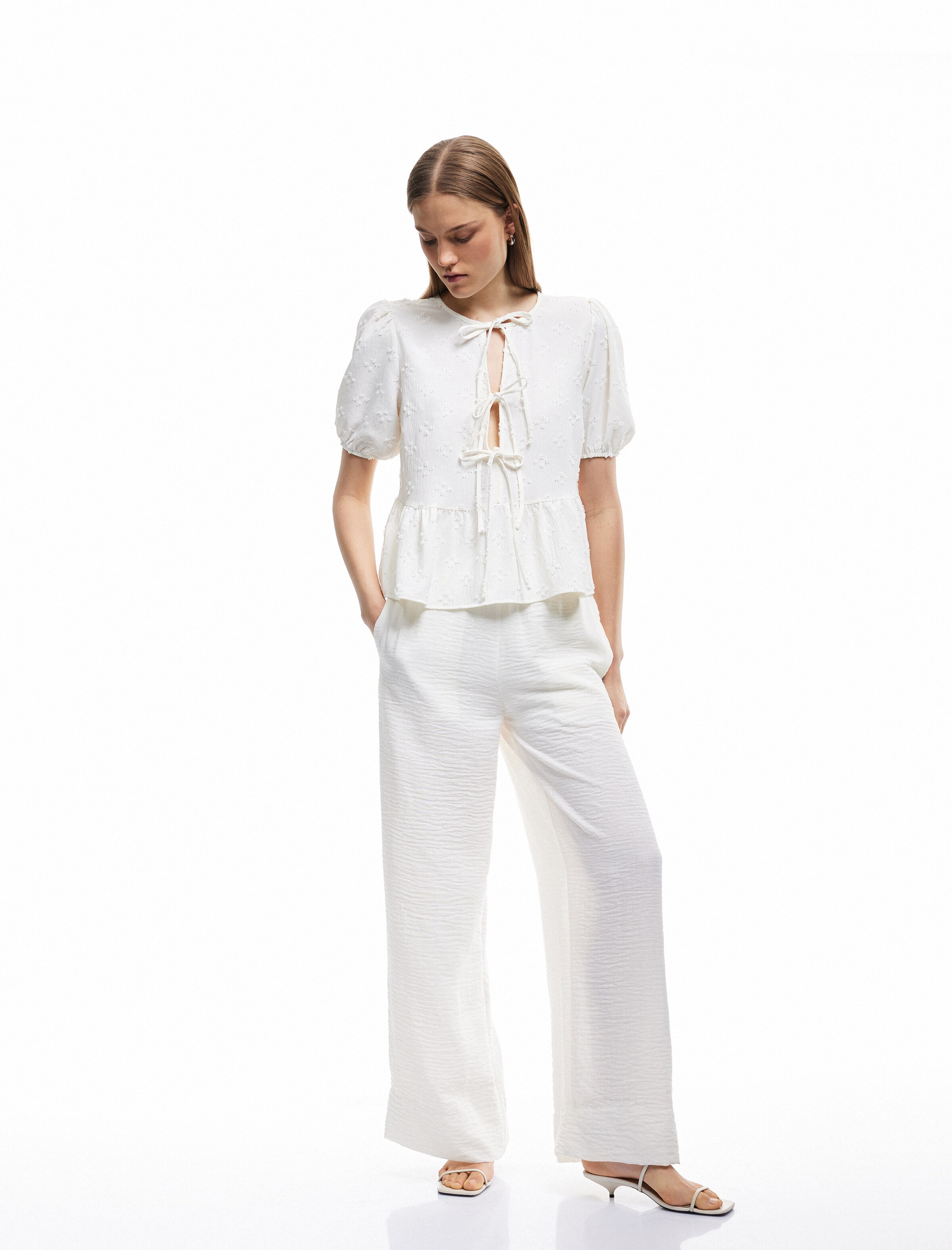 Koton Bluse in Weiß