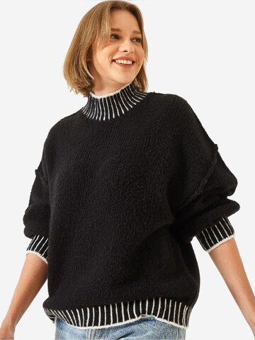 Pull-over Bianco Lucci en noir