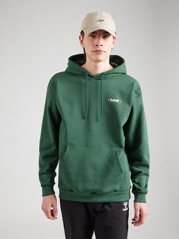 Hummel Sportsweatshirt 'FELIX' in Groen: voorkant