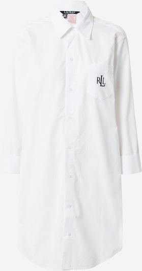Camicia da notte Lauren Ralph Lauren di colore blu scuro / offwhite, Visualizzazione prodotti