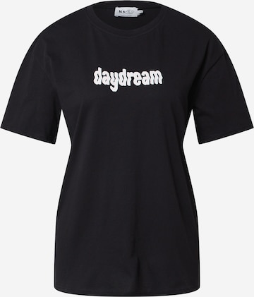 NA-KD Shirt 'Daydream' in Schwarz: front