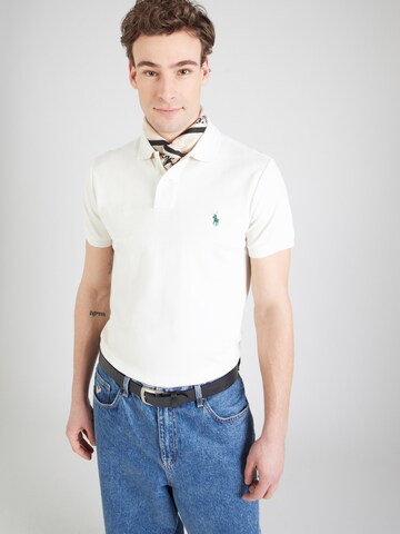 Maglietta di Polo Ralph Lauren in bianco: frontale