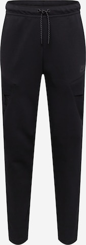 Nike Sportswear Slimfit Broek 'UTILITY' in Zwart: voorkant