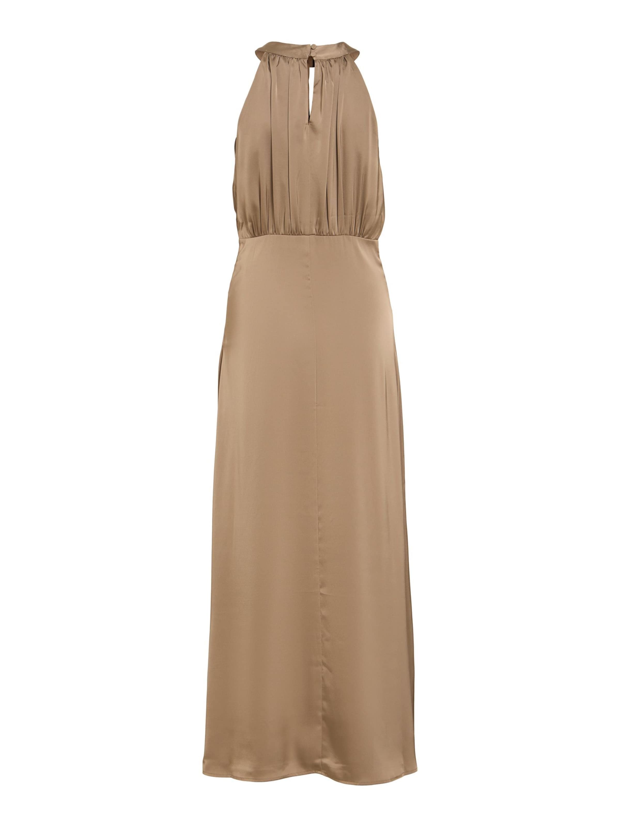 VILA - Vestido de noche 'VIRavenna' en marrón