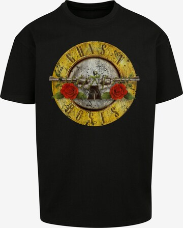 T-Shirt 'Guns 'n' Roses ' F4NT4STIC en noir : devant