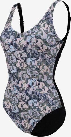 ARENA - Soutien Bustier Fato de banho modelador 'BODYLIFT CHIARA' em azul