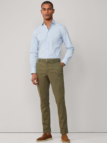 Hackett London Regular Fit Hemd in Blau