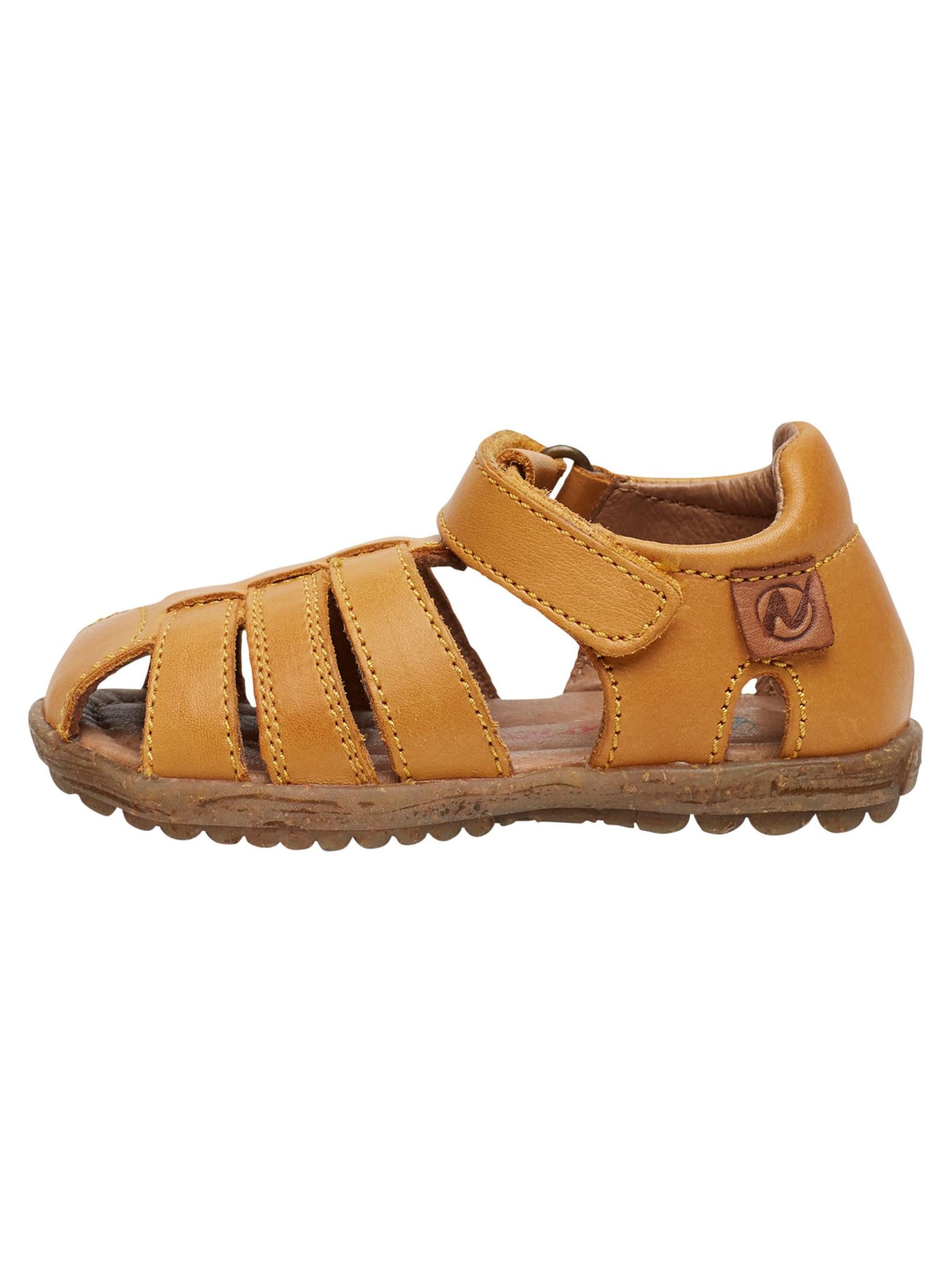 NATURINO Offene Schuhe 'SEE'‌‌‌‌‌ in Orange: Vorderseite
