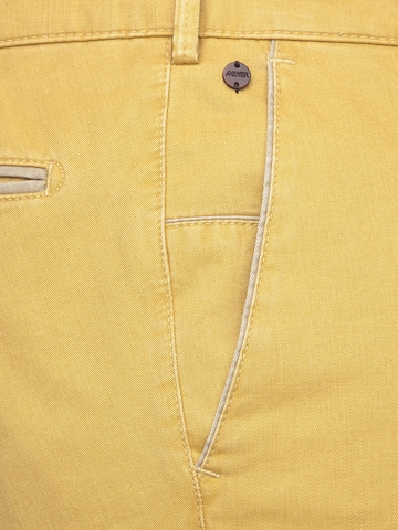 Regular Pantalon chino 'New York' MEYER en jaune