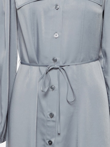 ICHI Платье-рубашка 'DONNA' в Синий