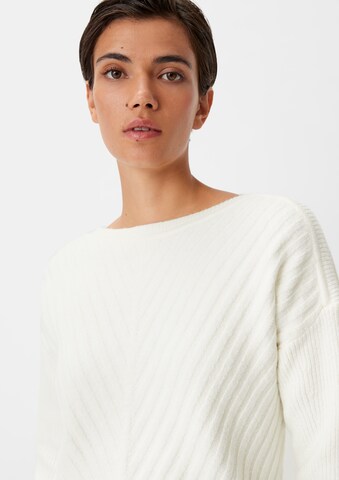 COMMA Pullover in Weiß