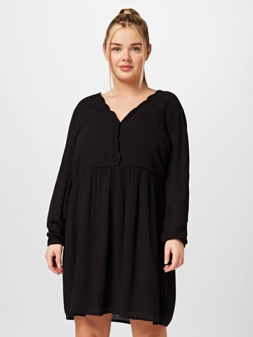 ABOUT YOU Curvy Kleid 'Viveka' in Schwarz: predná strana