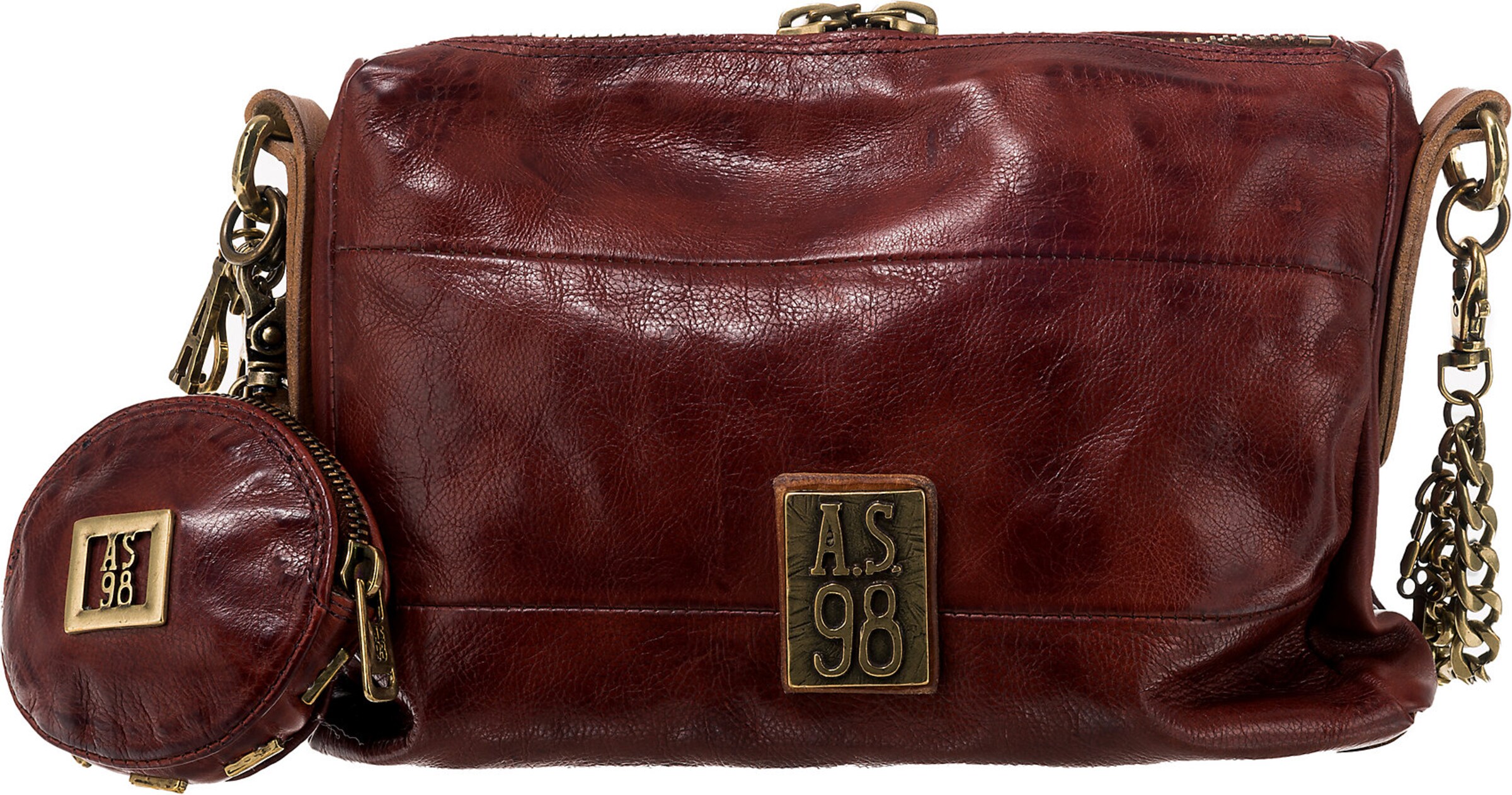 Frauen Taschen & Rucksäcke A.S.98 Handtasche in Hellorange - LV55362 Frauen Taschen & Rucksäcke A.S.98 Handtasche in Hellorange - LV55362