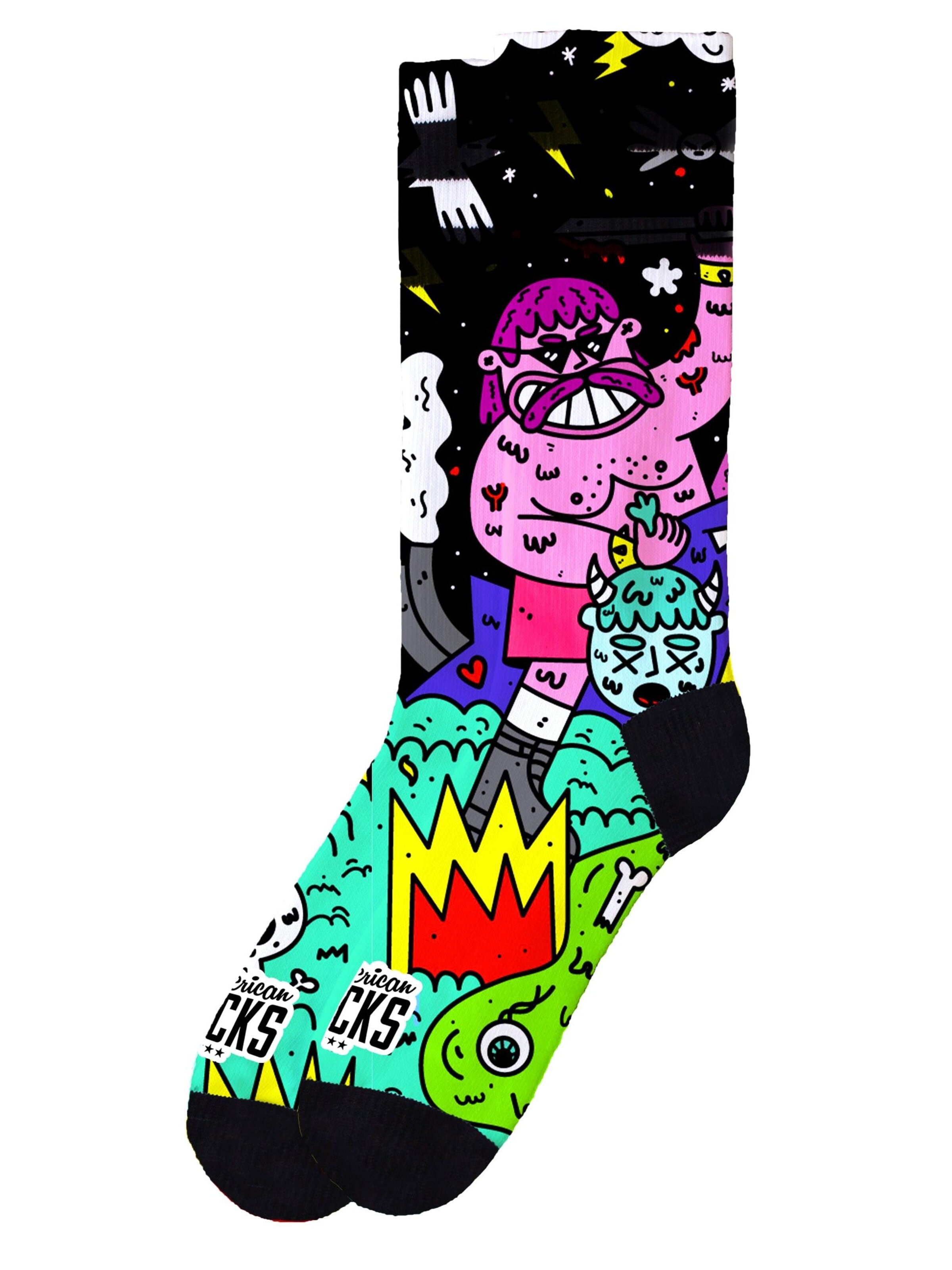American Socks - Calcetines 'Barbarian' en Mezcla de colores