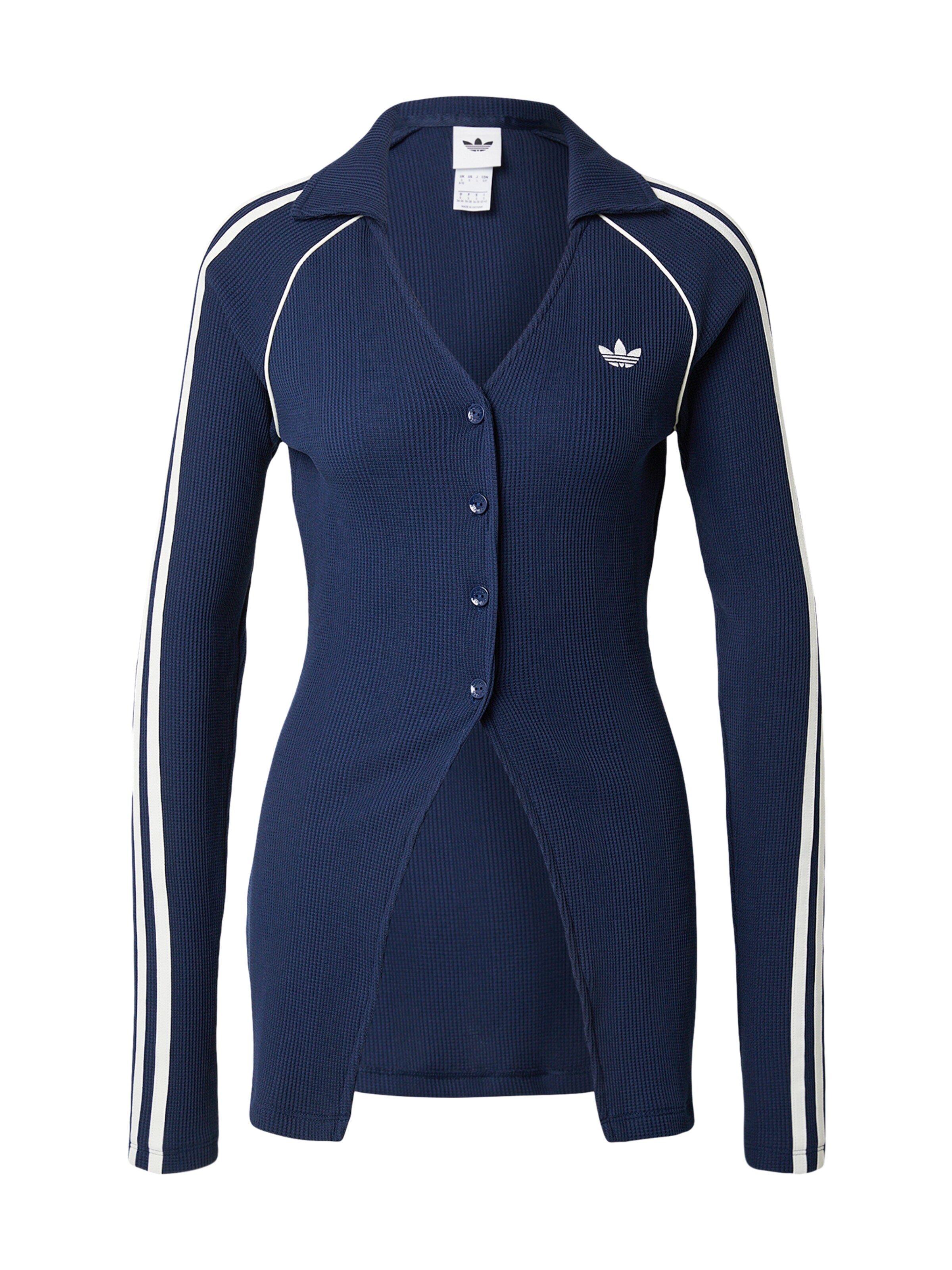 ADIDAS ORIGINALS Kardigan – modrá: přední strana