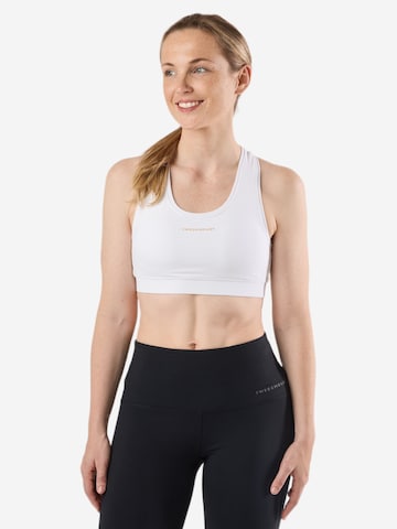 SWEDEMOUNT Bustier Sport bh 'Core' in Wit: voorkant