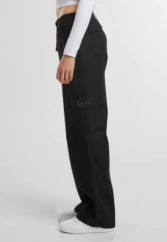 Regular Pantalon cargo Karl Kani en noir