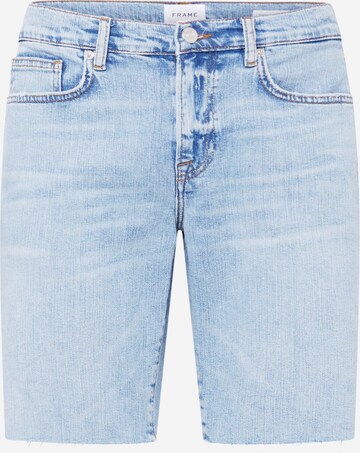 FRAME Regular Jeans 'L'HOMME' in Blauw: voorkant