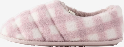 Next Hausschuh in rosa / weiß, Produktansicht