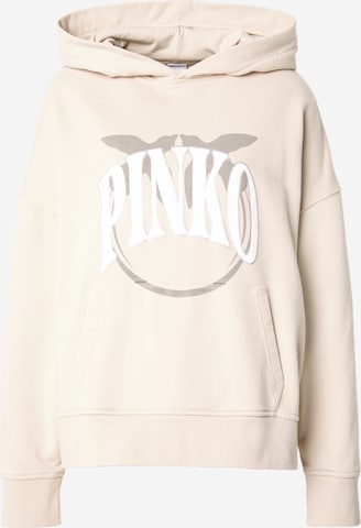 Felpa di PINKO in beige: frontale