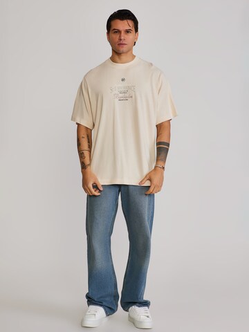 Maglietta di SikSilk in beige