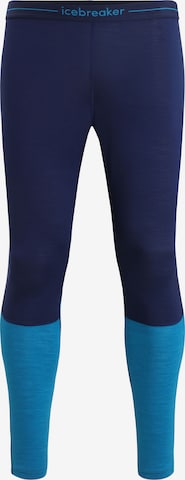 ICEBREAKER - Cueca desportiva em azul: frente