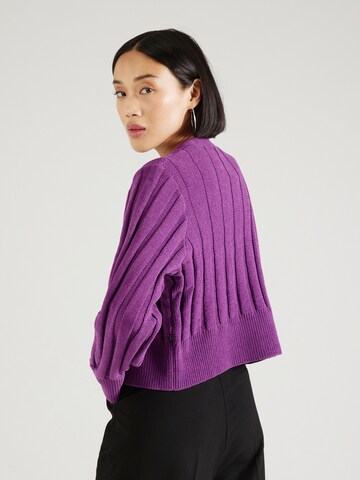 QS Strickjacke in Lila