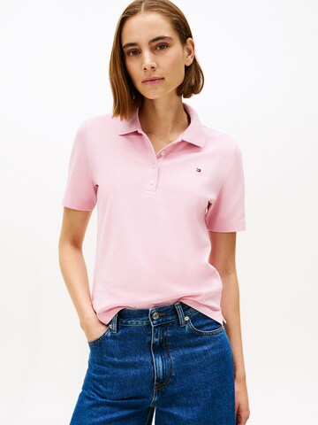 TOMMY HILFIGER Poloshirt '1985' in Pink: Vorderseite