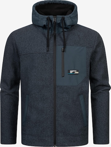 Ragwear Флисовая куртка 'Brodney' в Синий: спереди