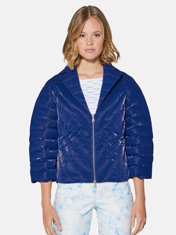 MADELEINE Between-season jacket in Blue: front